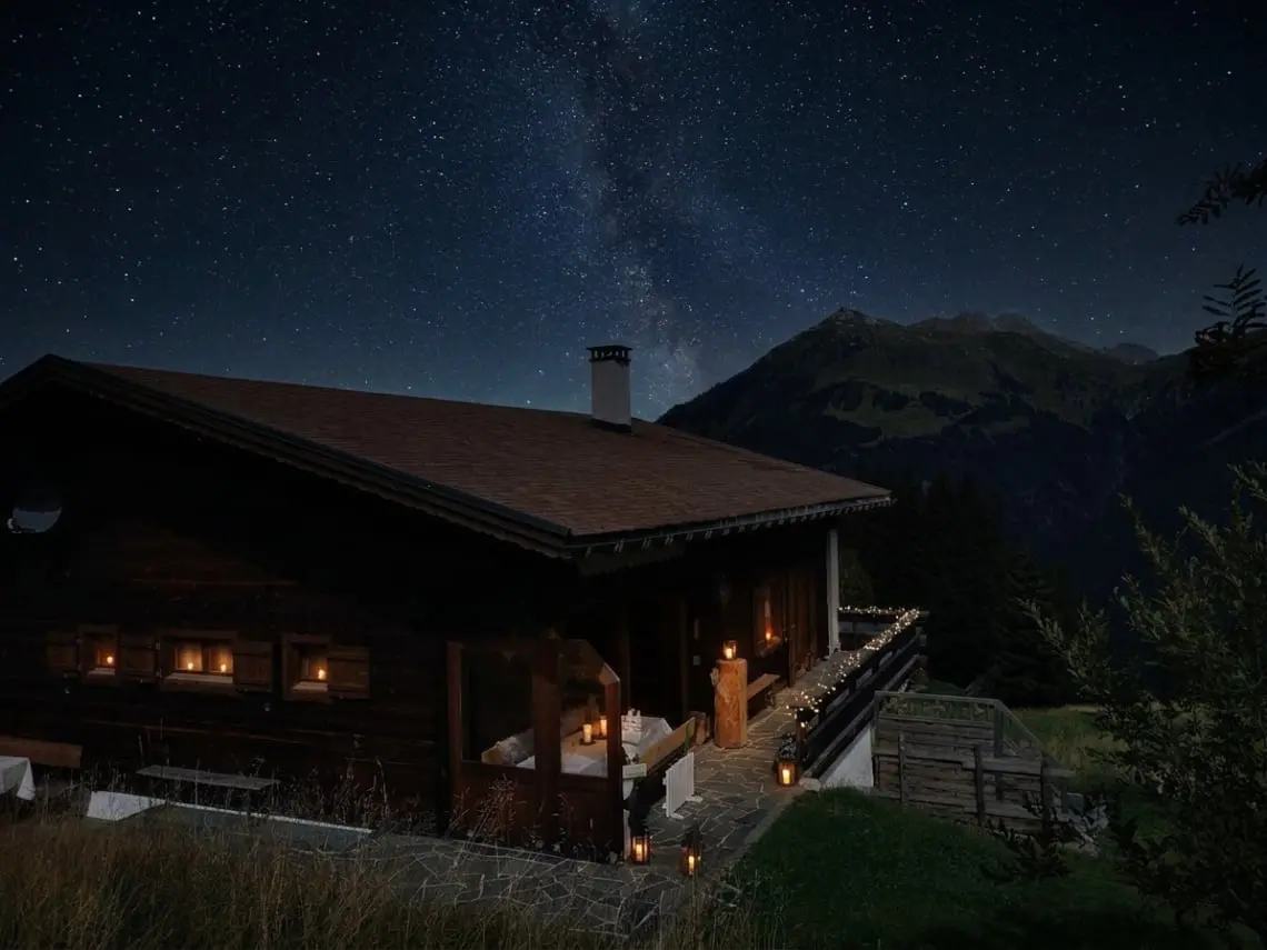 Abendstimmung auf Garfrescha (c) Casa Christine Garfrescha
